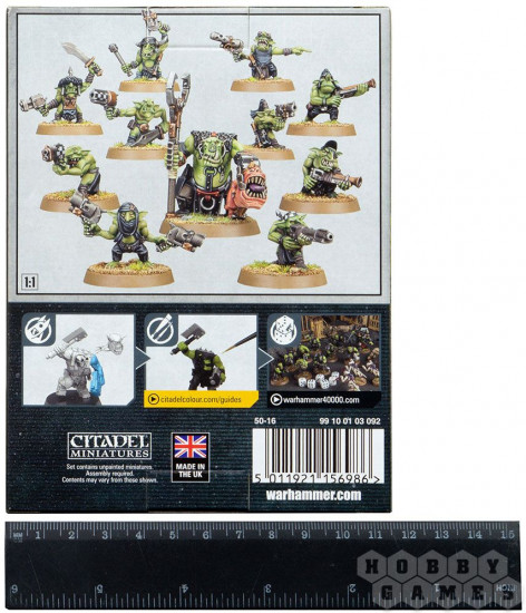 Набор фигурок-миниатюр «WH40K: Orks Runtherd and Gretchin»