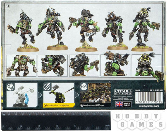 Набор фигурок-миниатюр «WH40K: Orks Stormboyz»