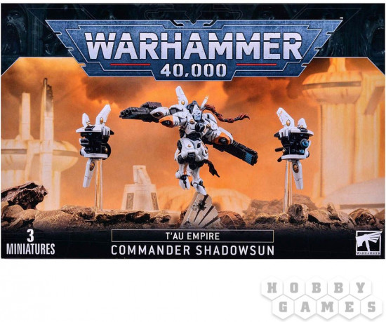 Набор фигурок-миниатюр «T’au Empire Commander Shadowsun»
