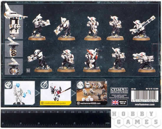 Набор фигурок-миниатюр «T’au Empire Pathfinder Team»