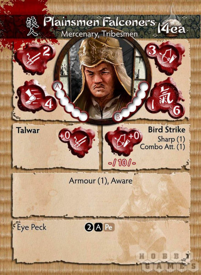 Набор фигурок «Plainsmen Falconers»