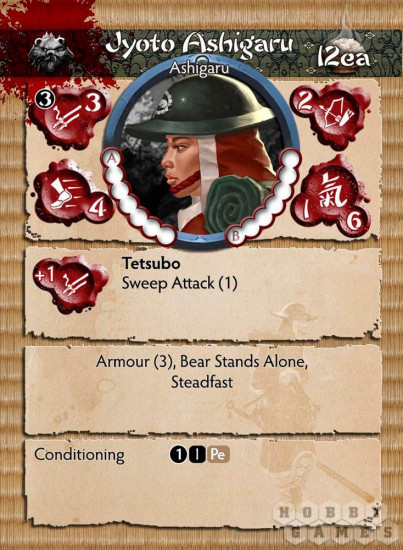 Набор фигурок коллекционных «Jyoto Ashigaru»