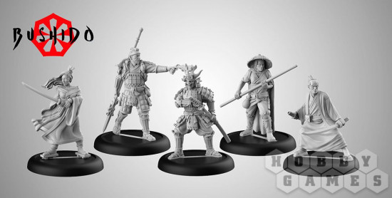 Набор фигурок коллекционных «Prefecture of Ryu: Faction Starter Set»