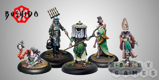Набор фигурок коллекционных «Cult of Yurei: Faction Starter Set»
