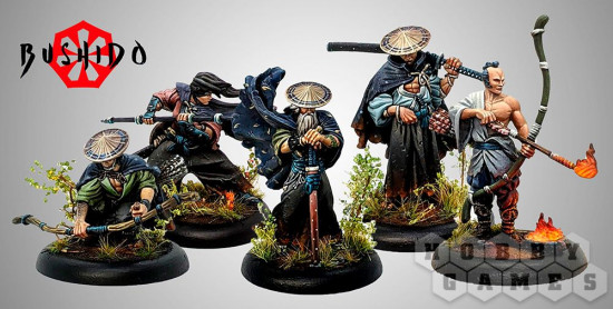 Набор фигурок «Shiho Clan — Faction Starter Set»