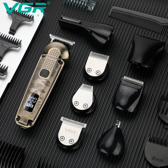 Машинка для стрижки профессиональная 8 в 1 VGR V-103