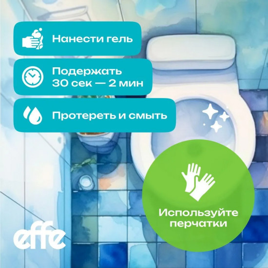 Средство для чистки унитазов и сантехники «Антиржавчина»