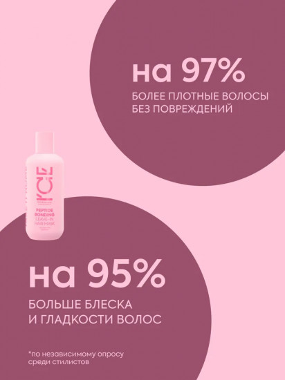Маска для экстремально повреждённых волос несмываемая «Peptide Bonding»