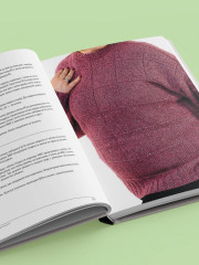 Вязаный бодипозитив. Красивая одежда Plus Size на спицах. Тонкости и секреты идеальной посадки - Фото 9