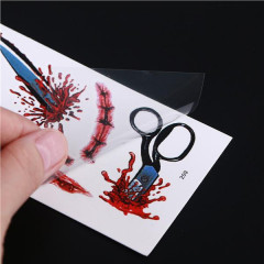 Переводная татуировка «Ножницы и лезвия» - Фото 1