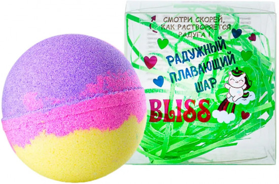 Шипучая соль для ванн «Bliss»