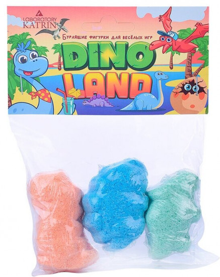 Набор детских бомбочек для ванны «Dino Land»