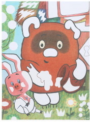 Аппликация из песка «Винни Пух» - Фото 2