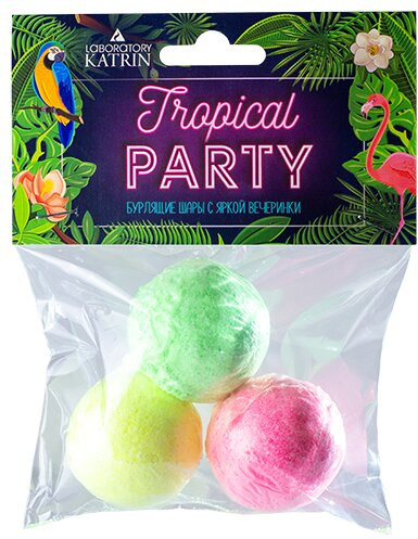 Набор бомбочек для ванны «Tropical Party»