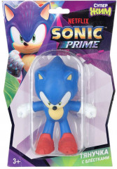 Игрушка-тянучка с блёстками «Соник» - Фото 1