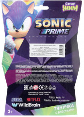 Игрушка-тянучка с блёстками «Соник» - Фото 4