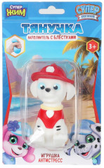 Игрушка-тянучка с блёстками «Суперщенки» - Фото 1