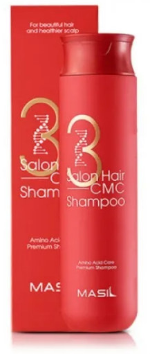 Восстанавливающий профессиональный шампунь для волос с керамидами «3 Salon Hair CMC Shampoo»