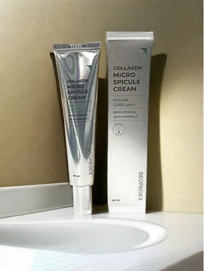 Крем для лица с микроиглами омолаживающий «Collagen Micro Spicule Cream»
