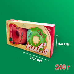 Набор новогодних бурлящих пончиков для ванны «Donut's» - Фото 4