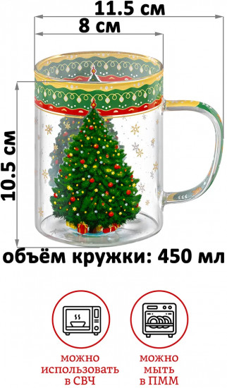 Набор кружек «Новогодняя елка»