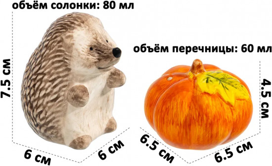 Набор для специй «Ёжики»