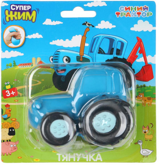 Игрушка-тянучка «Синий Трактор»