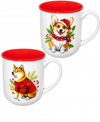 Набор кружек «Зимние собачки» - Фото 3