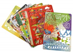 Дизайн-студия Эрве Тюлле. Раскраска-игра + 8 трафаретов - Фото 1