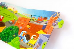 На стройке. Книжка с движущимися элементами - Фото 2