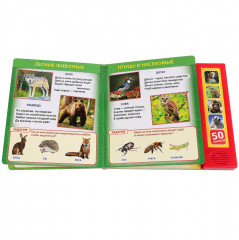 50 голосов животных (5 звуковых кнопок. Говорящая энциклопедия) - Фото 2