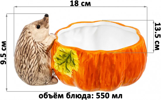 Блюдо сервировочное «Ёжики»