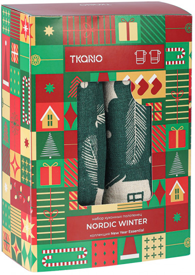 Набор кухонных полотенец «Nordic winter»