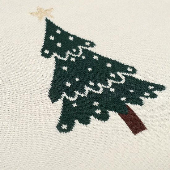 Плед с новогодним рисунком «Christmas Bows»