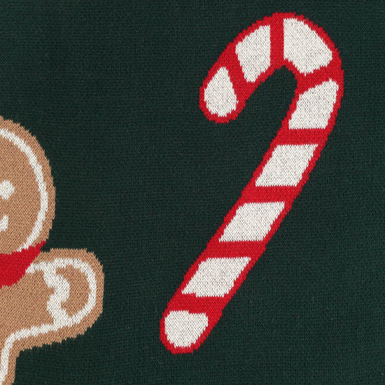 Плед с новогодним рисунком «Gingerman»