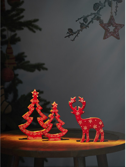 Набор декора новогоднего «Christmas trees»