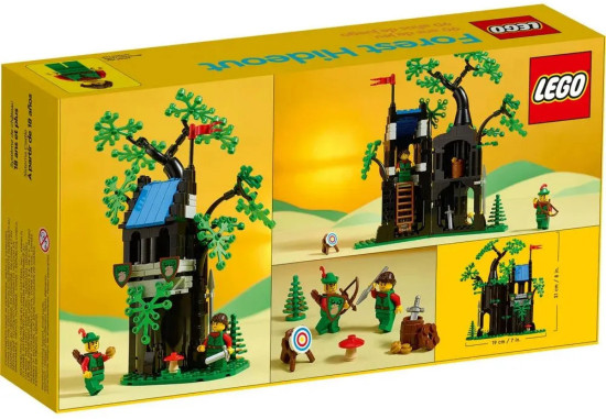 Конструктор «Forestmen Forest Hideout. Лесное убежище»