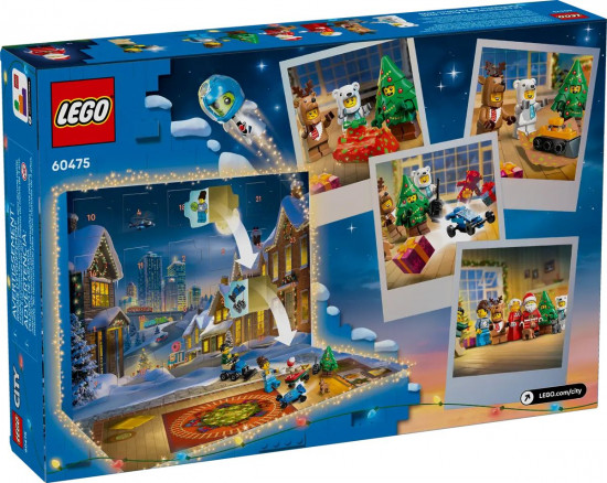 Конструктор LEGO® 60475 Новогодний календарь 2025 года