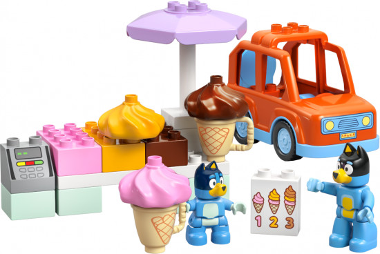 Конструктор LEGO® 10458 Поездка за мороженым с Блуи