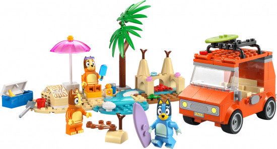 Конструктор LEGO® 11202 Пляжная и семейная поездка на машине Блуи