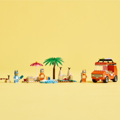 Конструктор Bluey 11202 Пляжная и семейная поездка на машине Блуи. Bluey's Beach & Family Car Trip - Фото 4