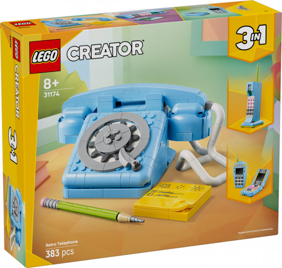 Конструктор LEGO® 31174 Ретро-телефон