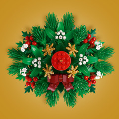 Конструктор Iconic 40743 Новогоднее украшение для стола. Christmas Table Decoration - Фото 4