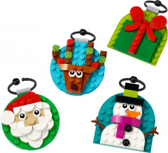 Конструктор Iconic 40744 Набор новогодних украшений. Christmas Ornament Selection - Фото 1