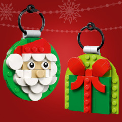 Конструктор Iconic 40744 Набор новогодних украшений. Christmas Ornament Selection - Фото 9