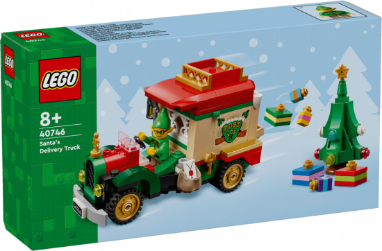Конструктор LEGO® 40746 Новогодний грузовик Деда Мороза
