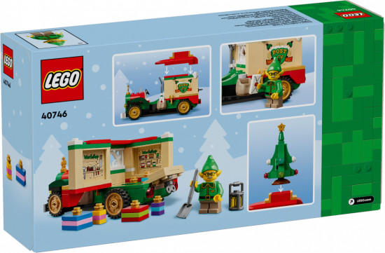 Конструктор LEGO® 40746 Новогодний грузовик Деда Мороза
