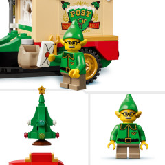 Конструктор Iconic 40746 Новогодний грузовик Деда Мороза. Santa's Delivery Truck - Фото 7