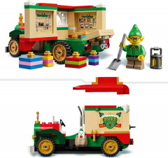 Конструктор Iconic 40746 Новогодний грузовик Деда Мороза. Santa's Delivery Truck - Фото 8