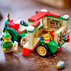 Конструктор Iconic 40746 Новогодний грузовик Деда Мороза. Santa's Delivery Truck - Фото 9